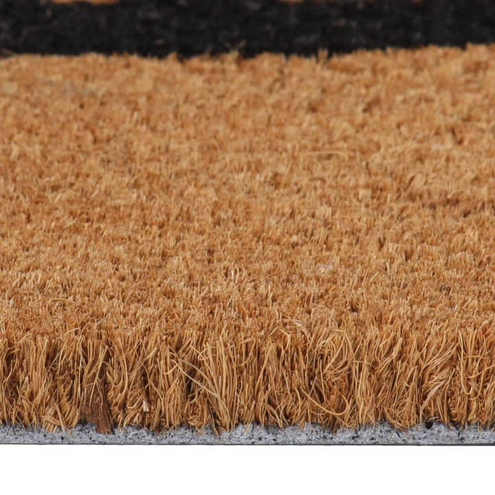 Durable Natural Coir Door Mat 40x60 cm – Non-slip, Indoor/Outdoor Entrance Mat - Premium  from Home Treasures - Just £16.99! Shop now at Home Treasures