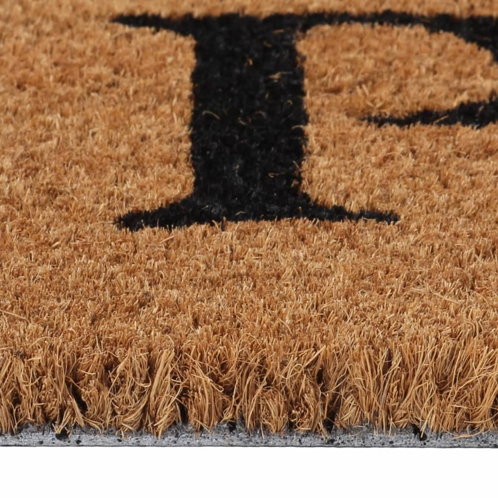 Door Mat Natural 45x75 cm | Durable Coir Fibres | Non-Slip Backing - Premium  from Home Treasures - Just £20.99! Shop now at Home Treasures