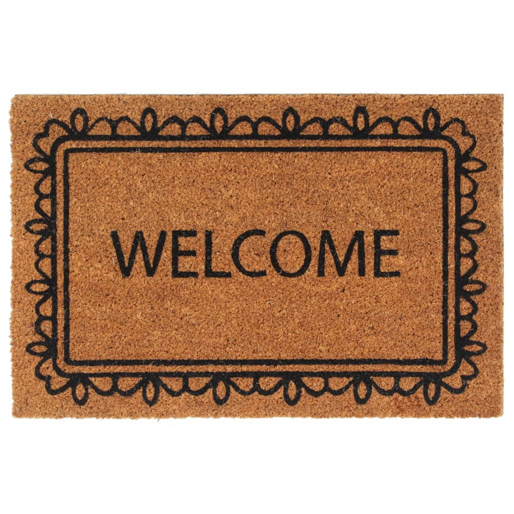 Natural Coir Door Mat - Durable, Non-Slip, Easy to Clean - Premium  from Home Treasures - Just £19.99! Shop now at Home Treasures