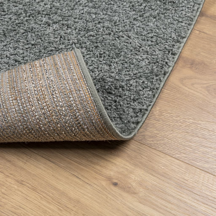 PAMPPLONA Shaggy Rug - Luxurious High Pile, Modern Green Carpet 80x250 cm | Soft & Cozy for Living Room, Bedroom, and More - Premium  from Home Treasures - Just £37.99! Shop now at Home Treasures