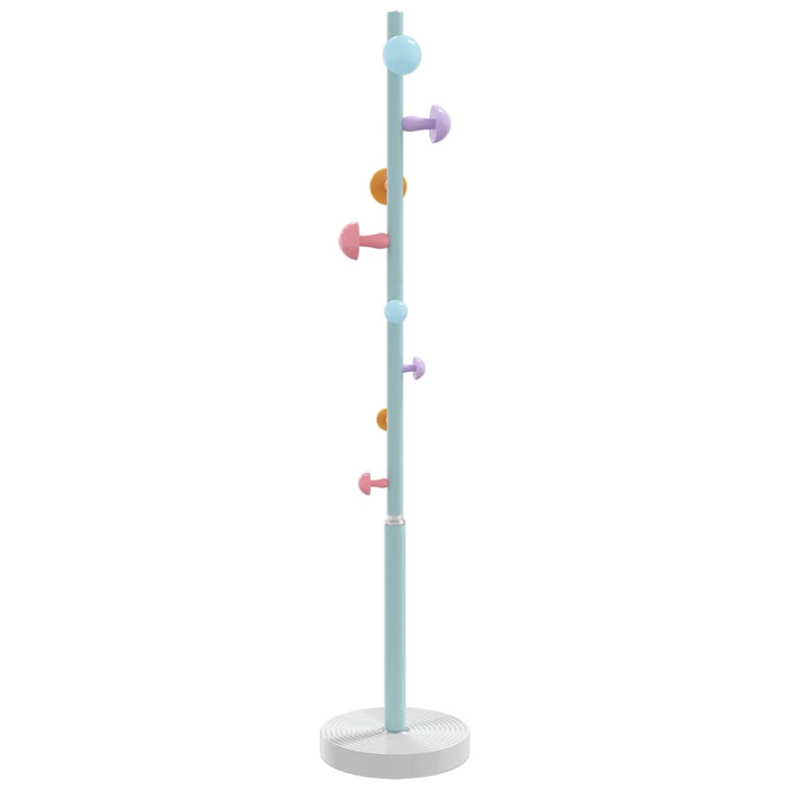 Blue 172 cm Powder-Coated Iron Coat Stand – Sturdy & Stylish Storage Solution for Your Home - Premium  from Home Treasures - Just £34.99! Shop now at Home Treasures