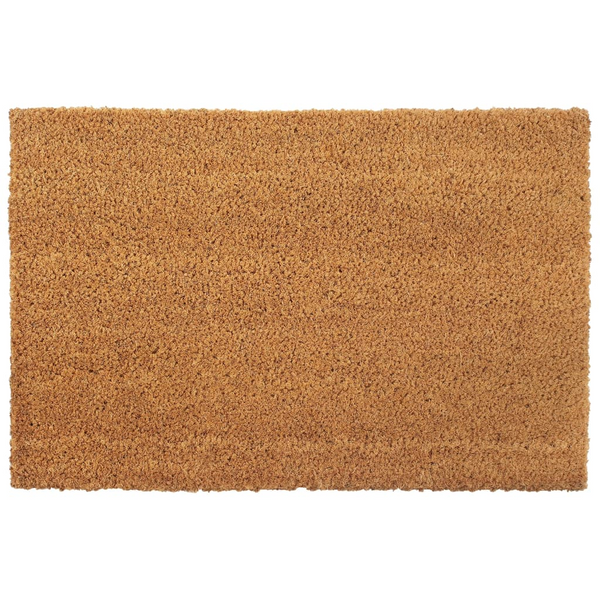 Durable Door Mat 40x60 cm – Natural Tufted Coir, Non-Slip Backing – Perfect for Indoor & Outdoor Use - Premium  from Home Treasures - Just £19.99! Shop now at Home Treasures