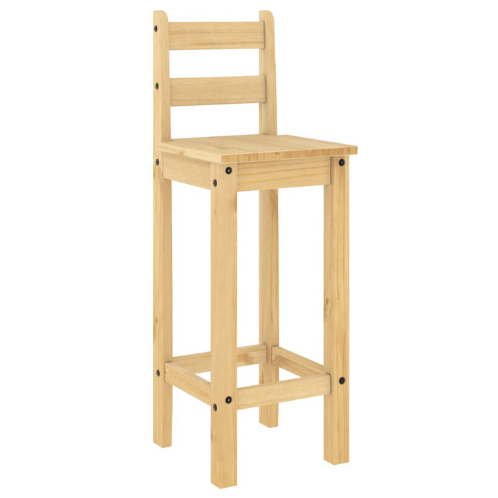 3 Piece Bar Set - Solid Pine Wood, Stylish & Durable Bar Table and Chairs for Home - Premium  from Home Treasures - Just £214.99! Shop now at Home Treasures