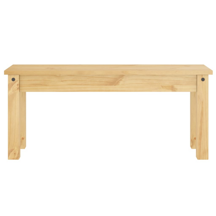 PANAMA Dining Bench - Solid Pine Wood, Rustic Charm, 105x30x45 cm - Premium  from Home Treasures - Just £92.99! Shop now at Home Treasures