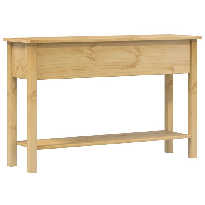 CORONA Console Table | 114x34.5x73 cm | Solid Pine Wood & Honey Wax Finish | Rustic Storage Solution - Premium  from Home Treasures - Just £150.99! Shop now at Home Treasures