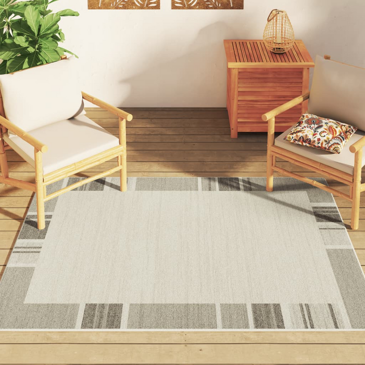 Indoor & Outdoor Short Pile Rug - Anti-Slip, Easy-Clean, Multicolour, 120x180 cm | Versatile & Durable Home Decor - Premium  from Home Treasures - Just £38.99! Shop now at Home Treasures