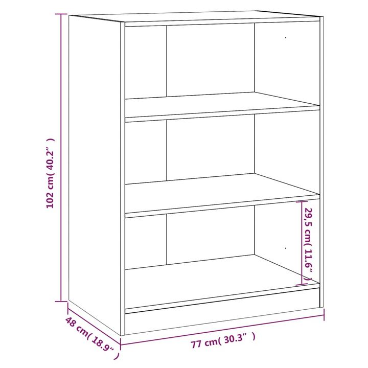 White Wardrobe 77x48x102 cm - Compact Engineered Wood Closet with Ample Storage Space for Stylish Organization - Premium  from Home Treasures - Just £97.99! Shop now at Home Treasures