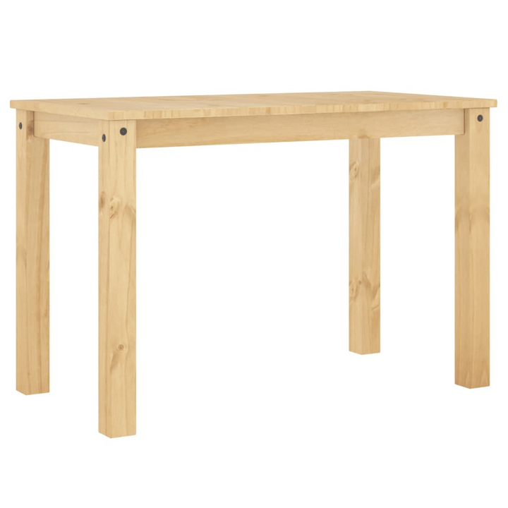 PANAMA Solid Wood Dining Table - 117x60x75 cm - Minimalist Rustic Charm - Premium  from Home Treasures - Just £139.99! Shop now at Home Treasures