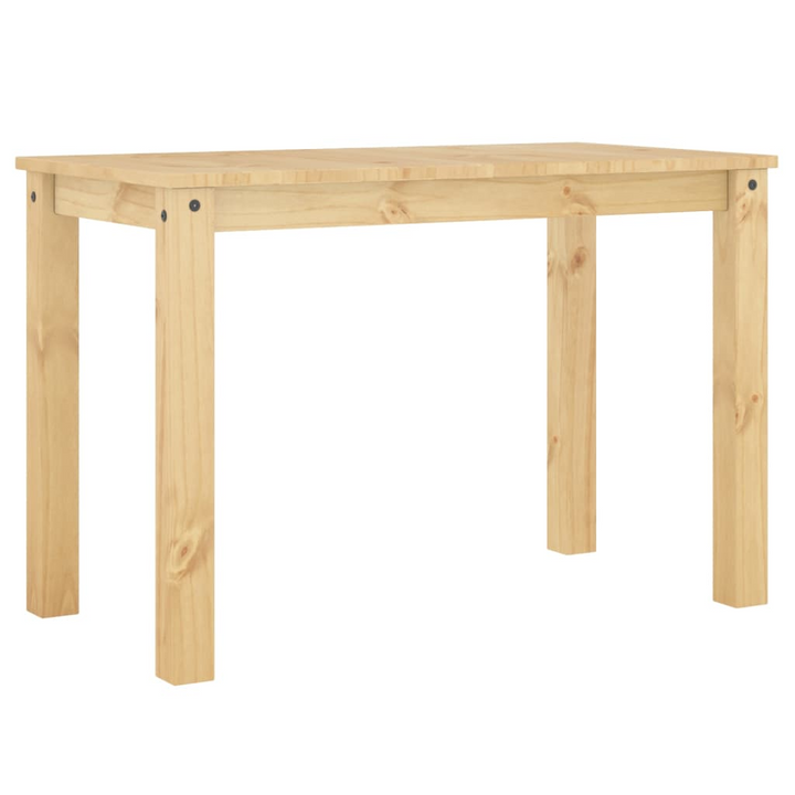 PANAMA Solid Wood Dining Table - 117x60x75 cm - Minimalist Rustic Charm - Premium  from Home Treasures - Just £139.99! Shop now at Home Treasures