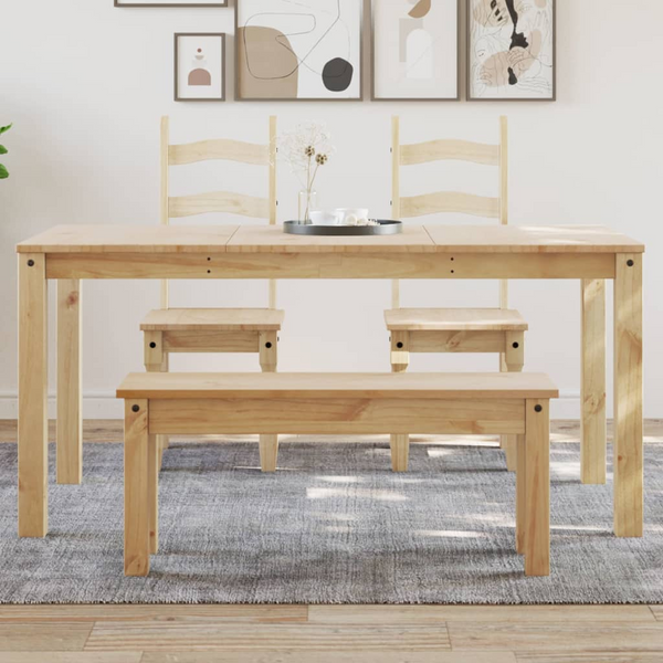 PANAMA Dining Table 160x80x75 cm | Solid Pine Wood | Minimalist & Elegant Design - Premium  from Home Treasures - Just £175.99! Shop now at Home Treasures