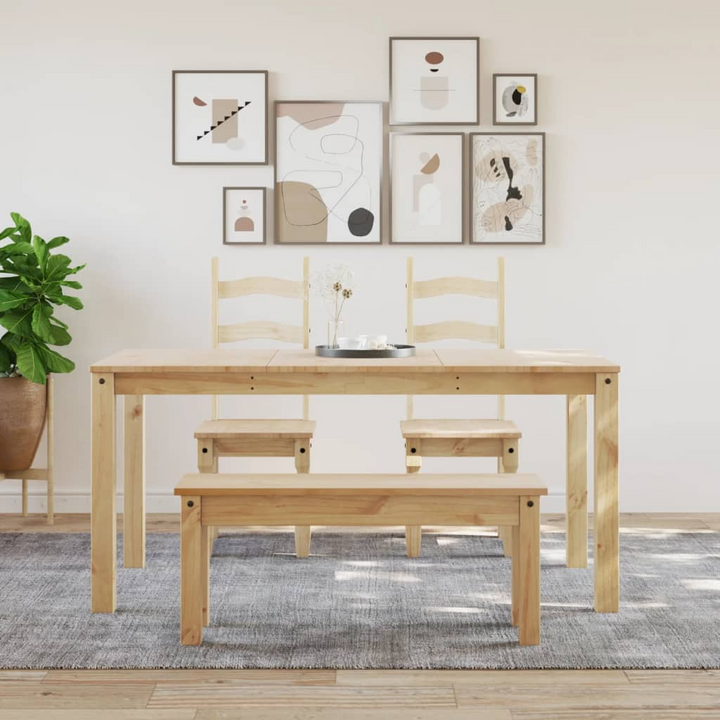 PANAMA Dining Table 160x80x75 cm | Solid Pine Wood | Minimalist & Elegant Design - Premium  from Home Treasures - Just £196.99! Shop now at Home Treasures