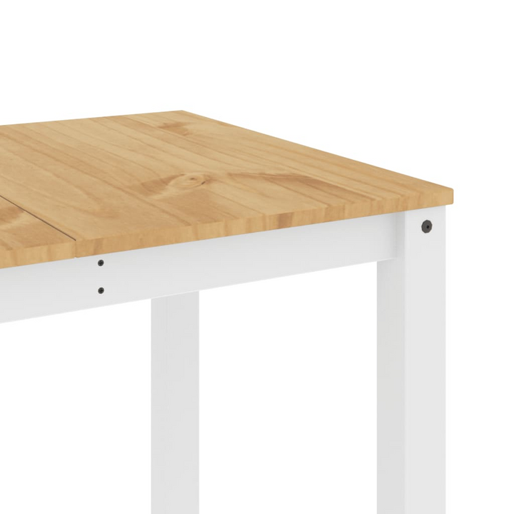 PANAMA White Dining Table - Solid Pine Wood | 160x80x75 cm | Minimalist & Elegant | Easy to Clean - Premium  from Home Treasures - Just £202.99! Shop now at Home Treasures