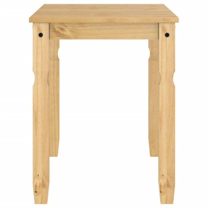 CORONA Dining Table - Rustic Solid Pine Wood, 112x60x75 cm, Honey Wax Finish | Elegant Minimalist Design for Kitchen or Dining Room - Premium  from Home Treasures - Just £149.99! Shop now at Home Treasures