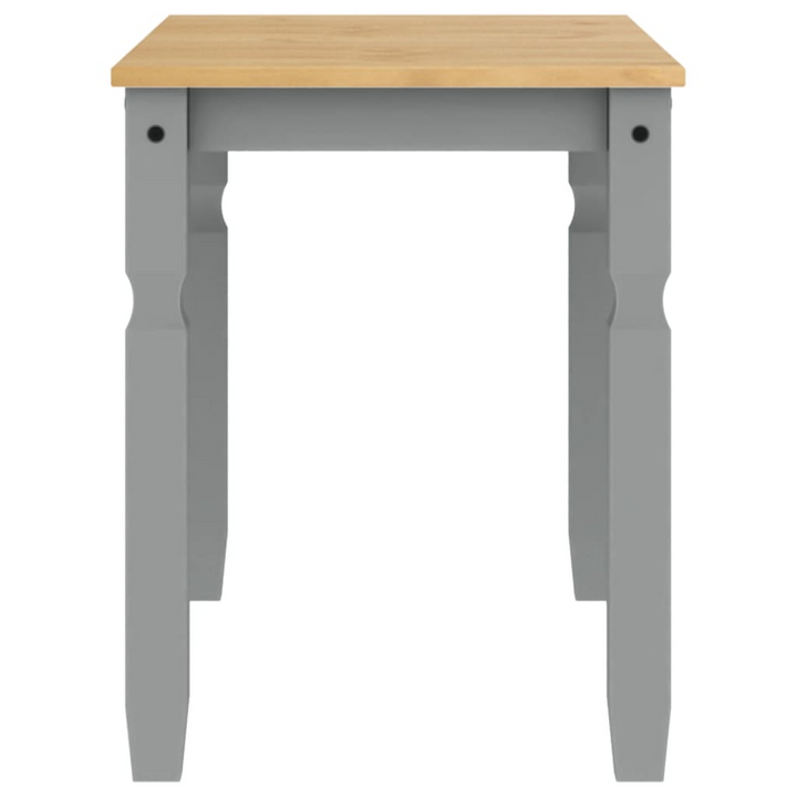 Stylish & Minimalist CORONA Dining Table in Grey – Solid Pine Wood, 112x60x75 cm - Premium  from Home Treasures - Just £154.99! Shop now at Home Treasures