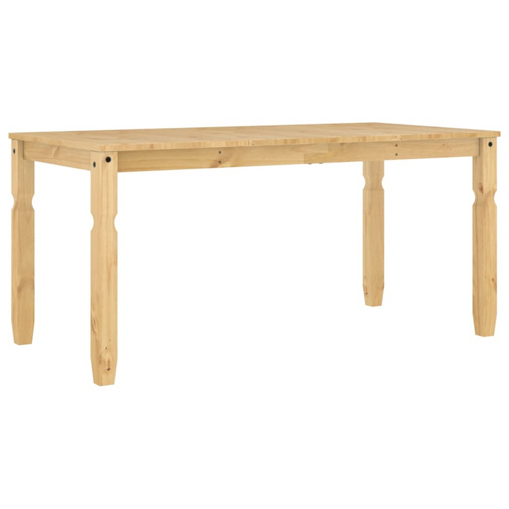 CORONA Dining Table 160x80x75 cm | Solid Pine Wood | Rustic & Elegant Design for Your Dining Space - Premium  from Home Treasures - Just £203.99! Shop now at Home Treasures