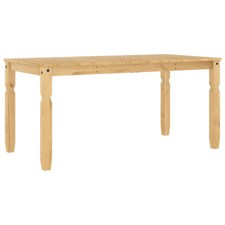 CORONA Dining Table 160x80x75 cm | Solid Pine Wood | Rustic & Elegant Design for Your Dining Space - Premium  from Home Treasures - Just £203.99! Shop now at Home Treasures