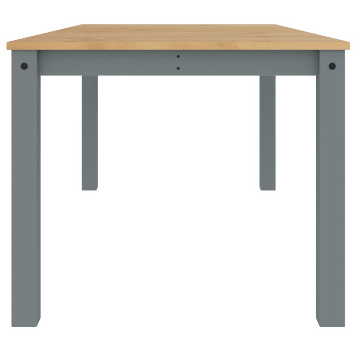 PANAMA Solid Pine Wood Dining Table in Grey - 180x90x75 cm | Minimalist Design, Rustic Charm, Durable Quality - Premium  from Home Treasures - Just £241.99! Shop now at Home Treasures