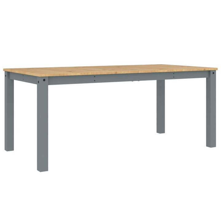 PANAMA Solid Pine Wood Dining Table in Grey - 180x90x75 cm | Minimalist Design, Rustic Charm, Durable Quality - Premium  from Home Treasures - Just £241.99! Shop now at Home Treasures