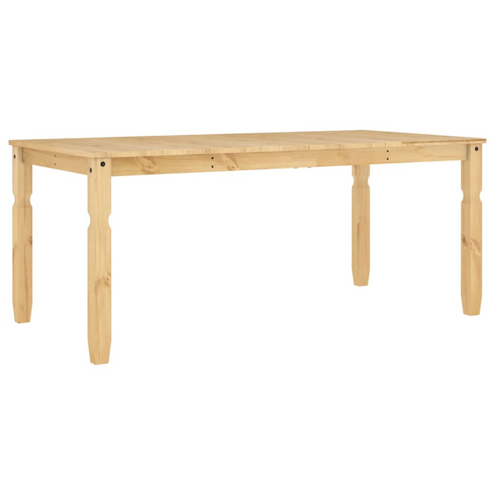 CORONA Solid Wood Pine Dining Table, 180x90x75 cm - Rustic Charm for Modern Dining Rooms - Premium  from Home Treasures - Just £238.99! Shop now at Home Treasures