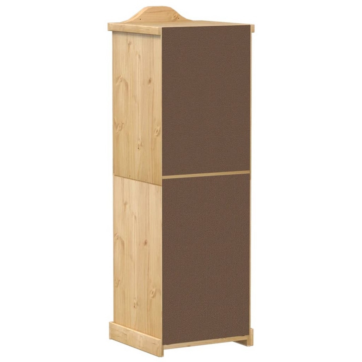 CORONA Wardrobe 55x52x170 cm - Solid Pine Wood with Honey Wax Finish | Durable, Stylish Storage Solution - Premium  from Home Treasures - Just £191.99! Shop now at Home Treasures