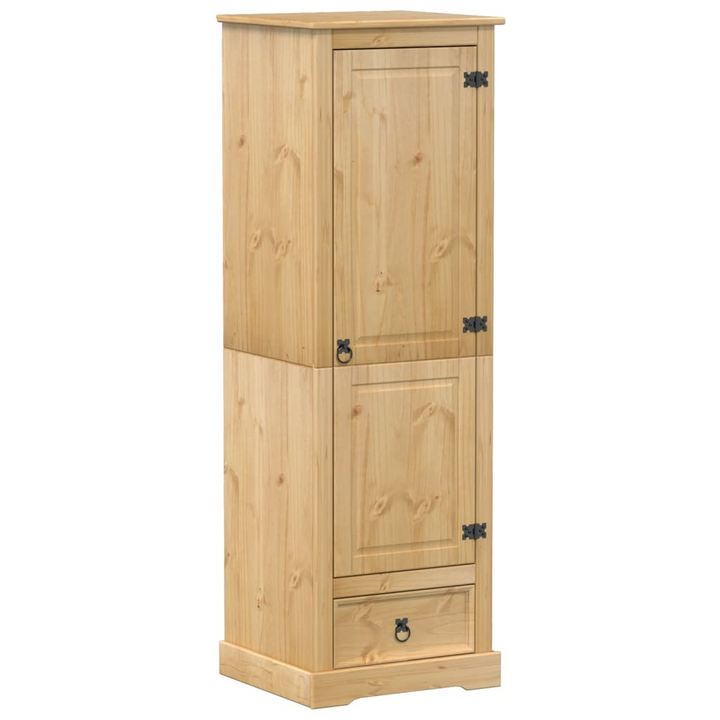 CORONA Solid Pine Wood Wardrobe 55x50x170 cm - Classic, Durable & Ample Storage with Rustic Elegance - Premium  from Home Treasures - Just £216.99! Shop now at Home Treasures