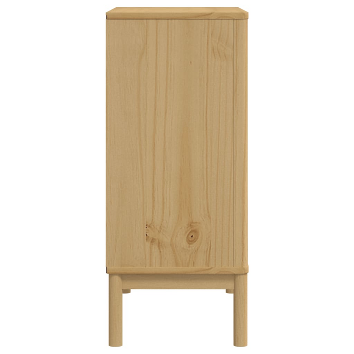 FLORO Chest of Drawers in Wax Brown Solid Pine Wood - Elegant Storage Solution for Your Home - Premium  from Home Treasures - Just £192.99! Shop now at Home Treasures