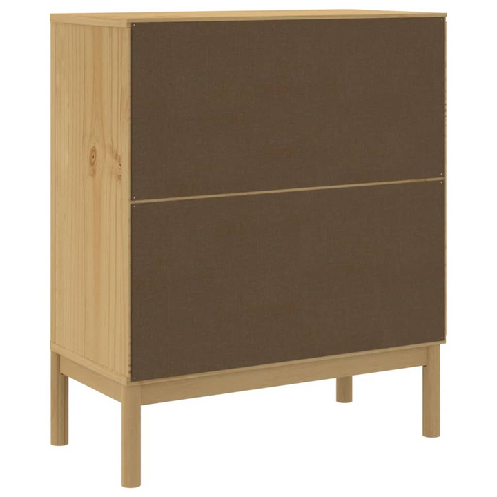 FLORO Chest of Drawers in Wax Brown Solid Pine Wood - Elegant Storage Solution for Your Home - Premium  from Home Treasures - Just £192.99! Shop now at Home Treasures