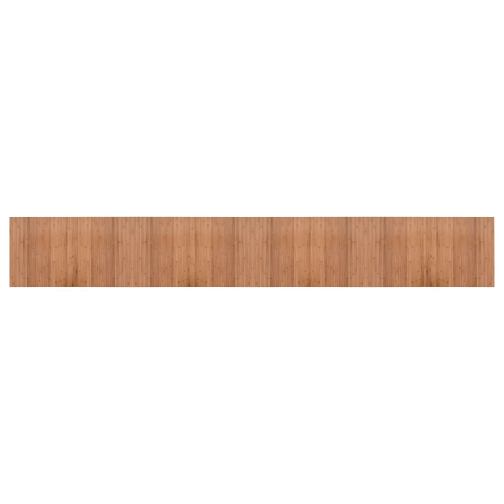 Rectangular Bamboo Rug - Natural, 60x400 cm - Eco-friendly, Durable & Non-slip - Premium  from Home Treasures - Just £36.99! Shop now at Home Treasures