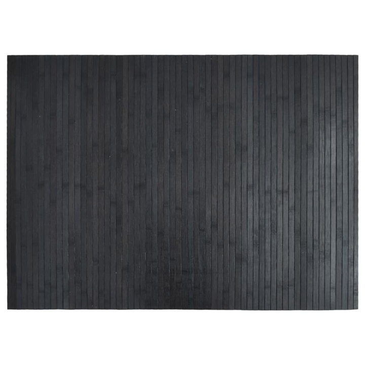 Rectangular Bamboo Rug in Grey 70x100 cm – Durable, Stylish & Water-Resistant | Enhance Your Living Space - Premium  from Home Treasures - Just £17.99! Shop now at Home Treasures