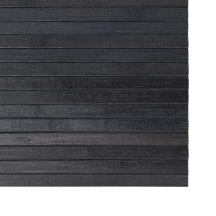 Rectangular Bamboo Rug in Grey 70x100 cm – Durable, Stylish & Water-Resistant | Enhance Your Living Space - Premium  from Home Treasures - Just £17.99! Shop now at Home Treasures