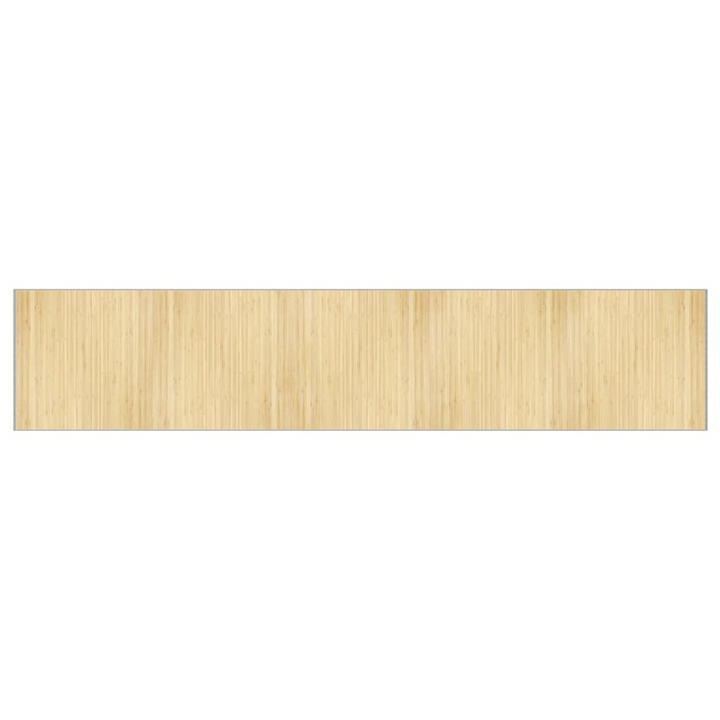 Light Natural Bamboo Rug - 100x500 cm | Durable & Eco-Friendly Mat for Modern Living Rooms - Premium  from Home Treasures - Just £58.99! Shop now at Home Treasures