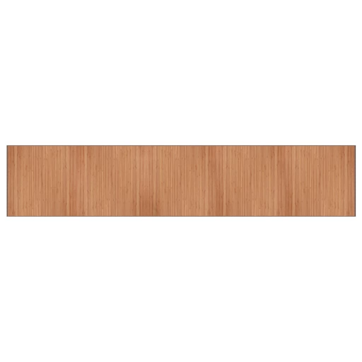 Natural Bamboo Rectangular Rug - 100x1000 cm | Durable & Eco-Friendly Flooring - Premium  from Home Treasures - Just £108.99! Shop now at Home Treasures