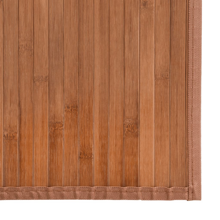 Natural Bamboo Rectangular Rug - 100x1000 cm | Durable & Eco-Friendly Flooring - Premium  from Home Treasures - Just £108.99! Shop now at Home Treasures