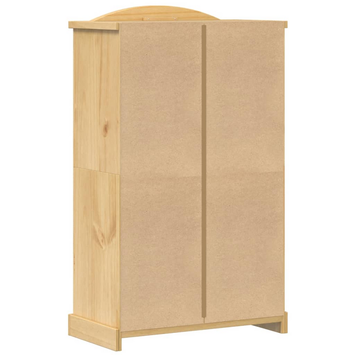 CORONA Wardrobe - 101x52x170 cm - Solid Pine Wood, Honey Wax Finish - Rustic & Durable Storage Solution - Premium  from Home Treasures - Just £376.99! Shop now at Home Treasures