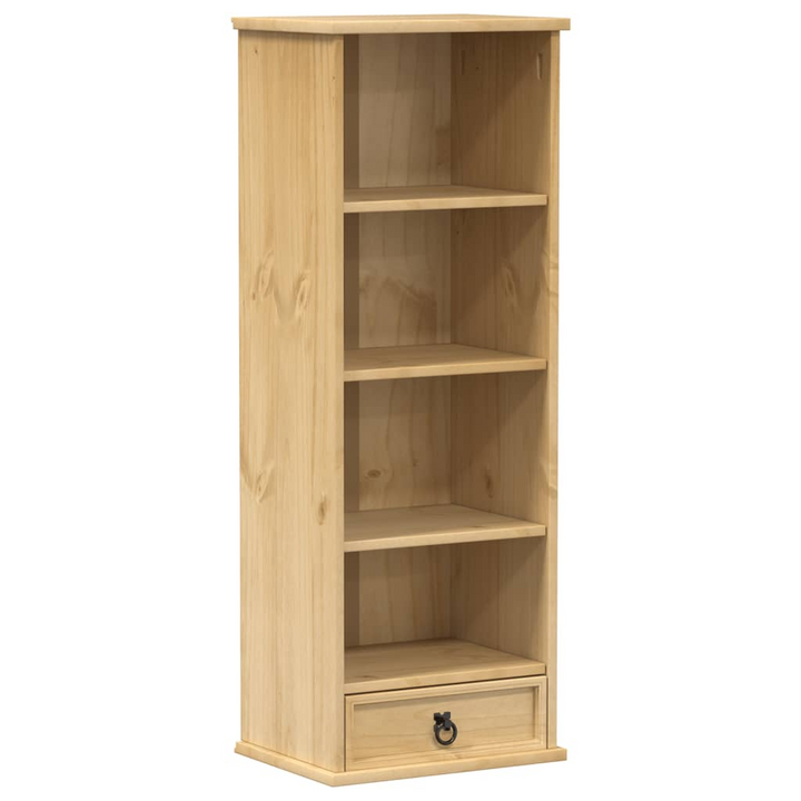 CORONA Solid Pine Wood CD Cabinet (40x30x110 cm) - Stylish & Functional Storage Solution - Premium  from Home Treasures - Just £85.99! Shop now at Home Treasures