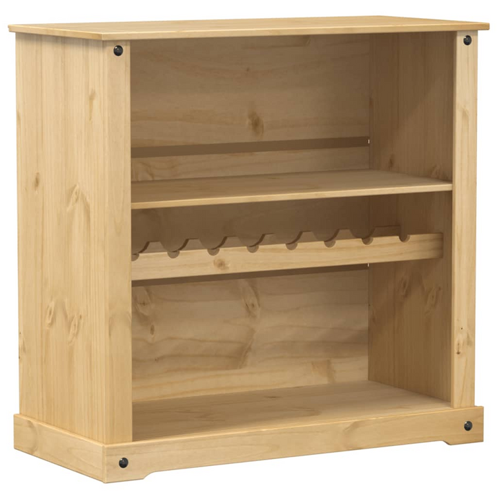 CORONA Wine Cabinet 107.5x51x105.5 cm | Solid Pine Wood Wine Storage - Premium  from Home Treasures - Just £116.99! Shop now at Home Treasures