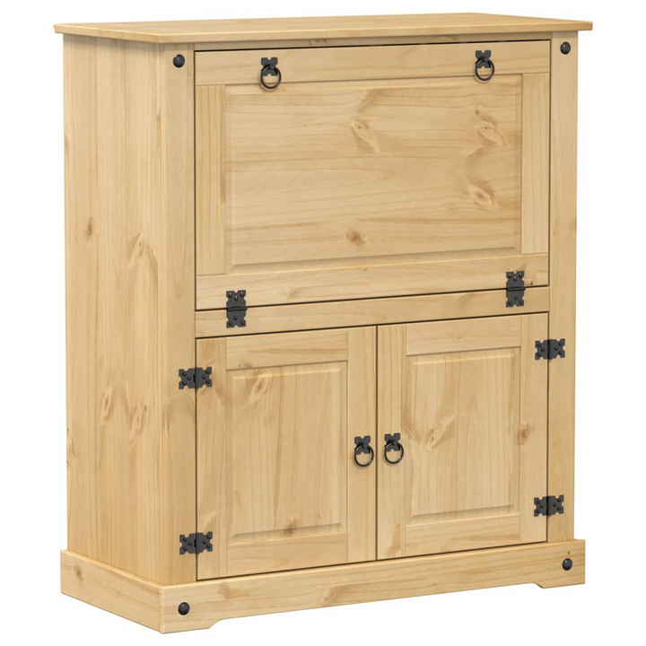 Rustic CORONA Wine Cabinet - 97x45x114 cm | Solid Pine Wood Wine Storage Solution - Premium  from Home Treasures - Just £225.99! Shop now at Home Treasures