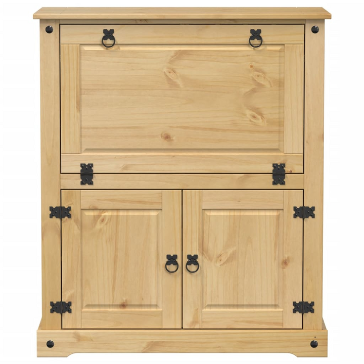 Rustic CORONA Wine Cabinet - 97x45x114 cm | Solid Pine Wood Wine Storage Solution - Premium  from Home Treasures - Just £225.99! Shop now at Home Treasures