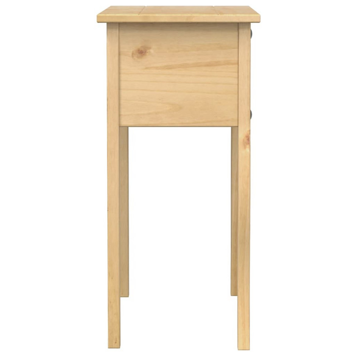 CORONA Console Table 73x35x73 cm - Solid Pine Wood, Rustic Design with Ample Storage - Premium  from Home Treasures - Just £77.99! Shop now at Home Treasures