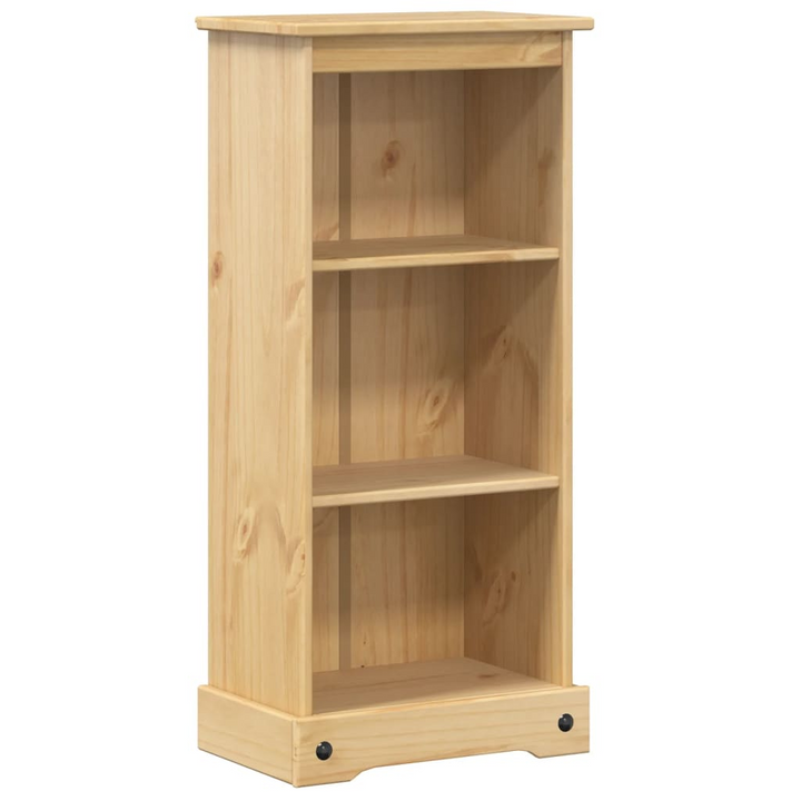 CORONA Solid Wood Pine Bookcase 46x29x100 cm - Rustic Storage Solution with Ample Space - Premium  from Home Treasures - Just £71.99! Shop now at Home Treasures