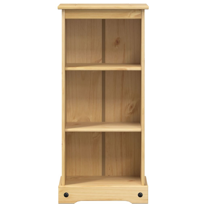 CORONA Solid Wood Pine Bookcase 46x29x100 cm - Rustic Storage Solution with Ample Space - Premium  from Home Treasures - Just £71.99! Shop now at Home Treasures