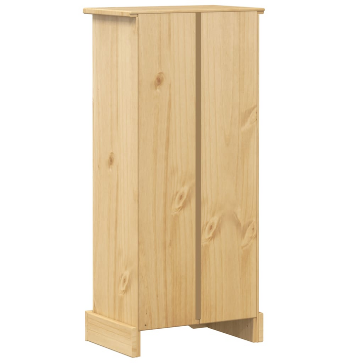 CORONA Solid Wood Pine Bookcase 46x29x100 cm - Rustic Storage Solution with Ample Space - Premium  from Home Treasures - Just £71.99! Shop now at Home Treasures