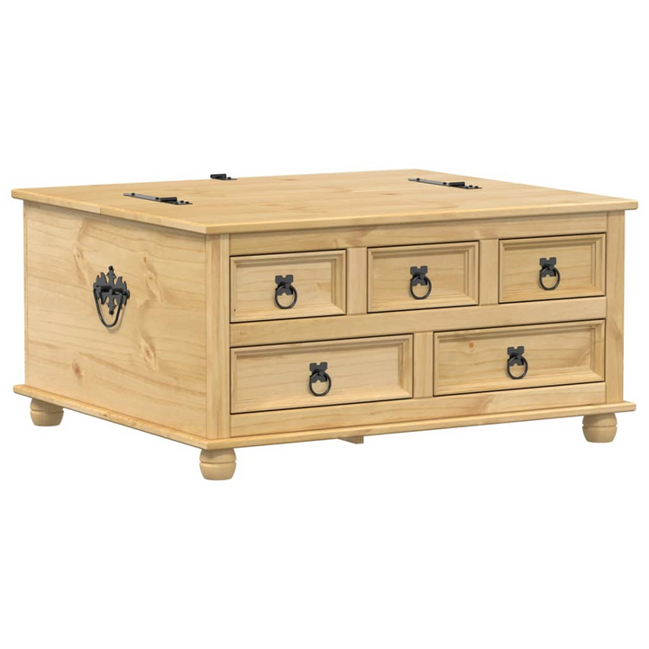 CORONA Storage Box - Solid Pine Wood with Gas Lift - Ample Space & Stylish Metal Handles - Premium  from Home Treasures - Just £185.99! Shop now at Home Treasures