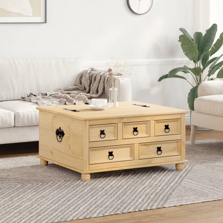 CORONA Storage Box - Solid Pine Wood with Gas Lift - Ample Space & Stylish Metal Handles - Premium  from Home Treasures - Just £185.99! Shop now at Home Treasures