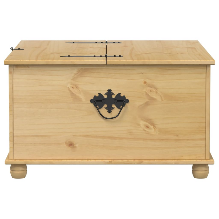 CORONA Storage Box - Solid Pine Wood with Gas Lift - Ample Space & Stylish Metal Handles - Premium  from Home Treasures - Just £185.99! Shop now at Home Treasures