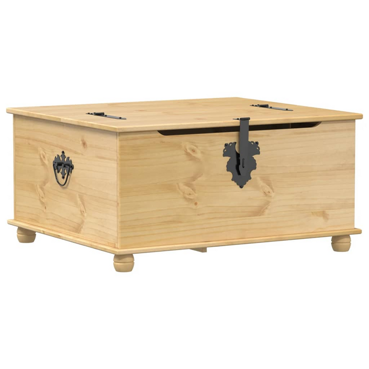 CORONA Storage Box - Solid Pine Wood with Gas Lift - Ample Space & Stylish Metal Handles - Premium  from Home Treasures - Just £185.99! Shop now at Home Treasures