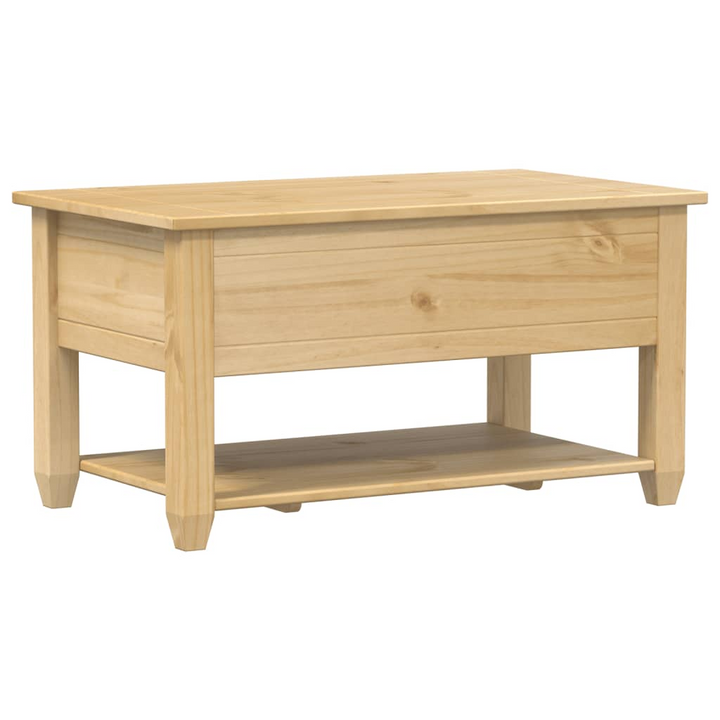 CORONA Wooden Coffee Table with Drawers, 85x50x45 cm | Solid Pine Wood | Rustic Living Room Furniture - Premium  from Home Treasures - Just £114.99! Shop now at Home Treasures