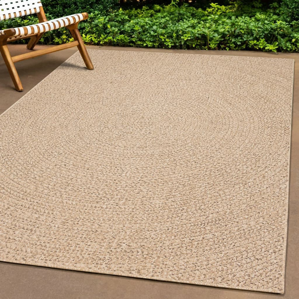 Rug ZIZUR 240x340 cm | Durable Jute Look | Perfect for Indoor & Outdoor | UV-Resistant & Easy to Clean - Premium  from Home Treasures - Just £214.99! Shop now at Home Treasures