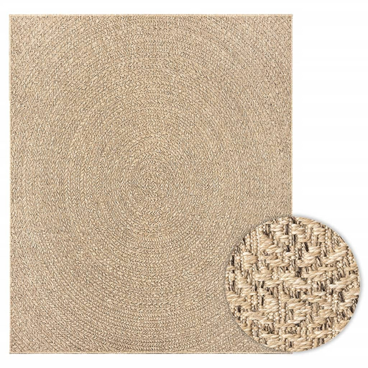 Rug ZIZUR 240x340 cm | Durable Jute Look | Perfect for Indoor & Outdoor | UV-Resistant & Easy to Clean - Premium  from Home Treasures - Just £214.99! Shop now at Home Treasures