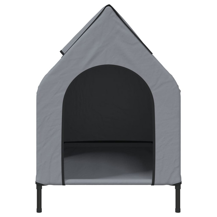 Dog House Anthracite Oxford Fabric and Steel - Durable and Comfortable - Premium  from Home Treasures - Just £71.99! Shop now at Home Treasures